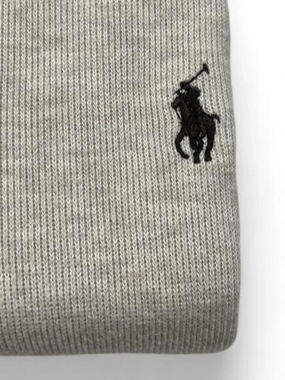VTG Polo Ralph Lauren Quarter Zip Sweater Beige Heather Men’s Sz XXL Golf Q-Zip